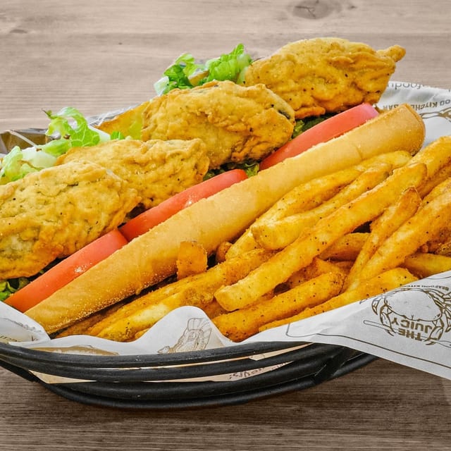 Oyster Po'Boy.