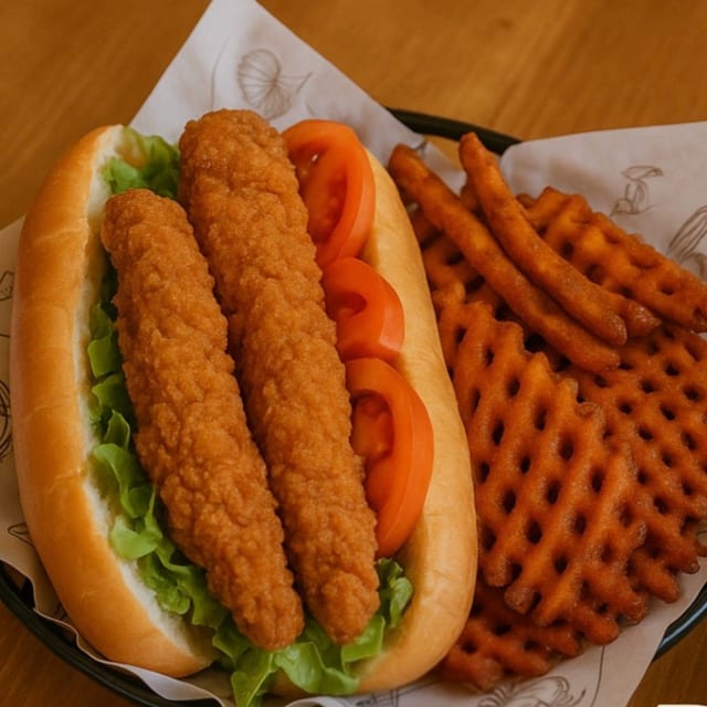 Catfish Po'Boy.