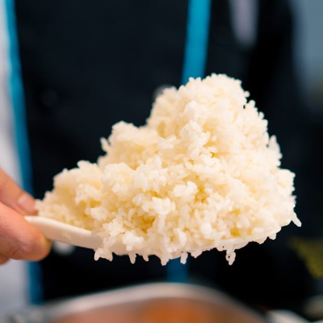 Steamed Rice.