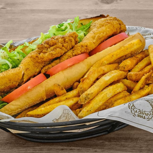 Catfish Po'Boy.