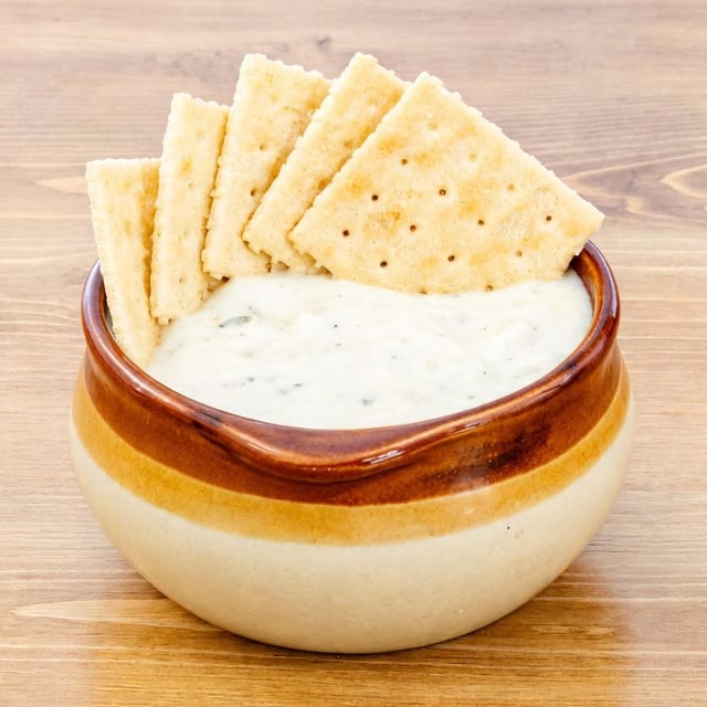 New England Clam Chowder.