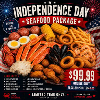 Independence Day Seafood Package