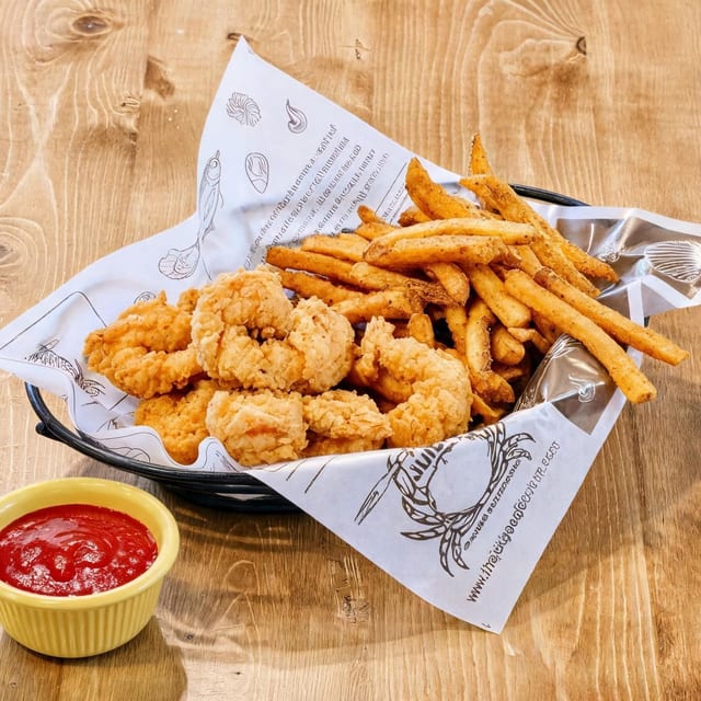 Fried Shrimp Basket (8).